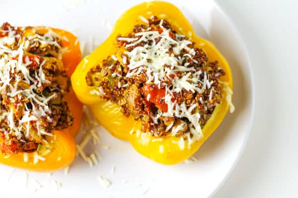 These Mexican Quinoa Stuffed Peppers 