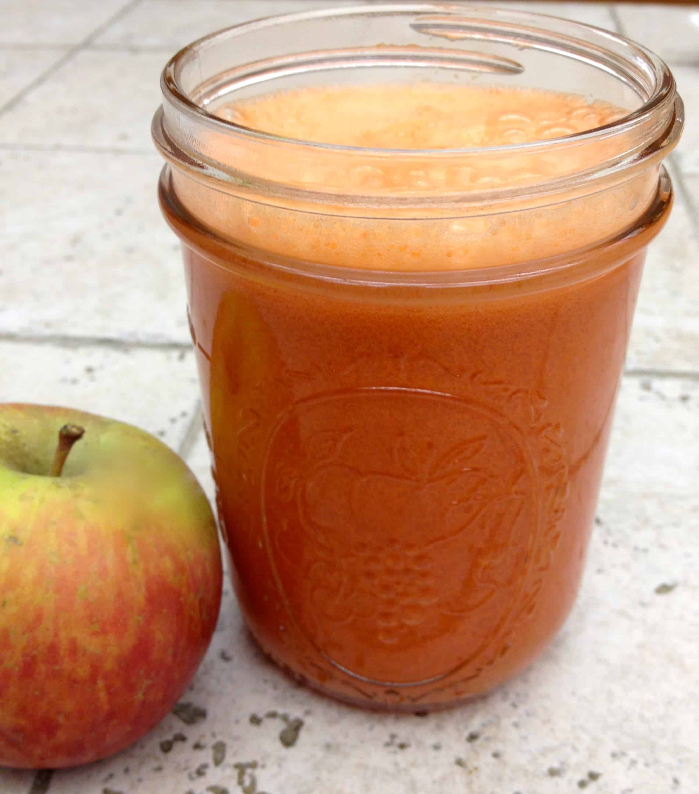 Energizing Carrot, Apple, Ginger Juice - Tastefulventure