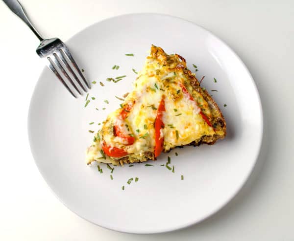 Sausage and Red Pepper Frittata 
