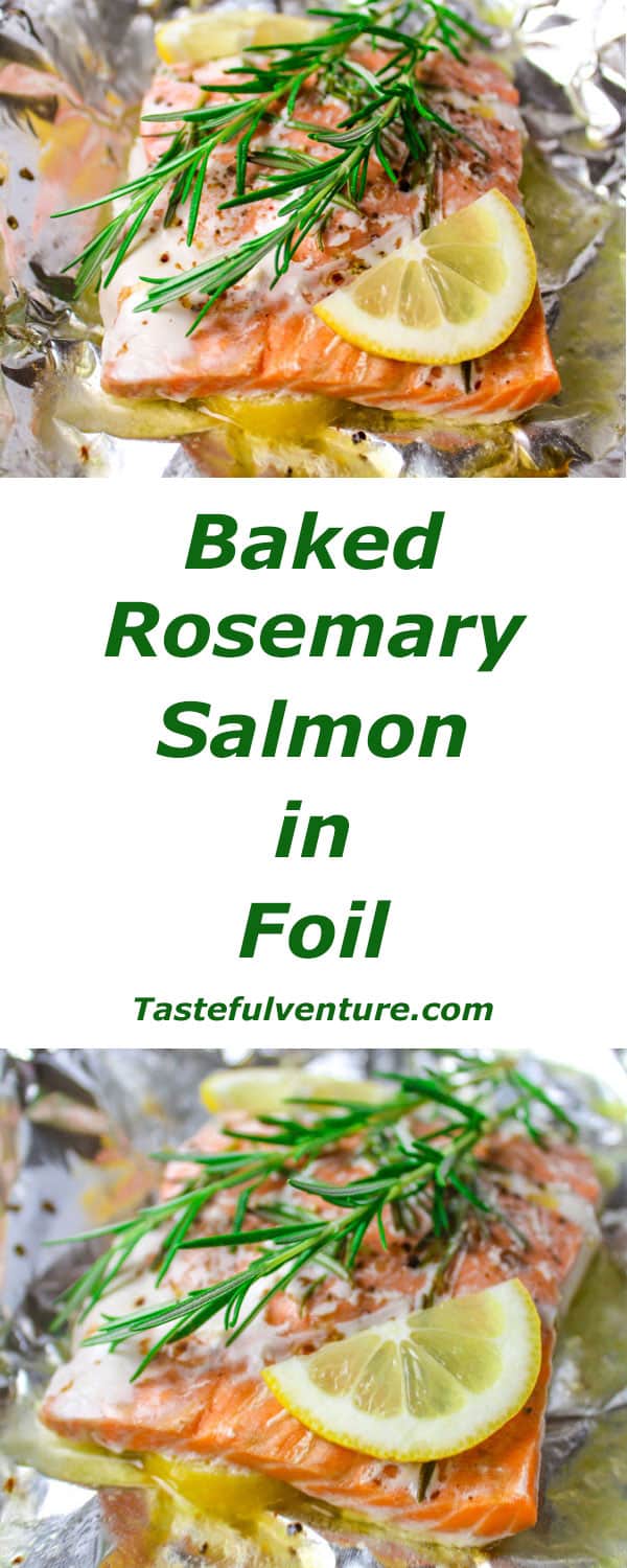 Baked Rosemary Salmon in Foil 