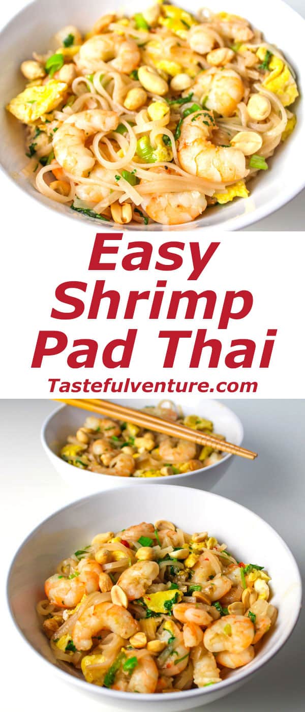 Easy Shrimp Pad Thai 