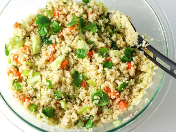 20 Minute Summer Quinoa Salad 