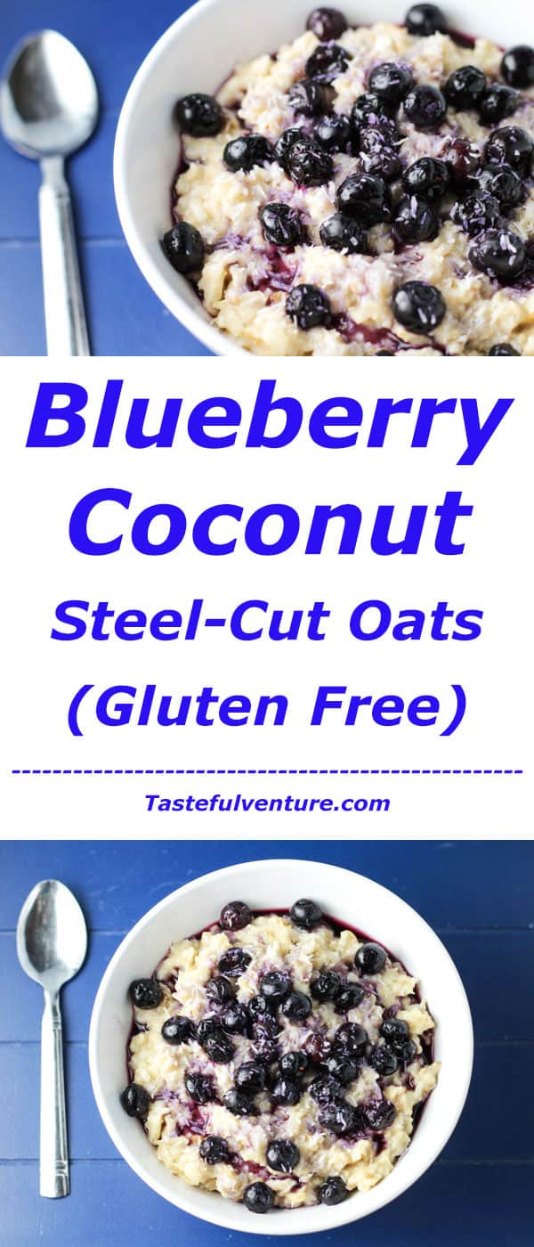 Blueberry Coconut Steel-Cut Oats