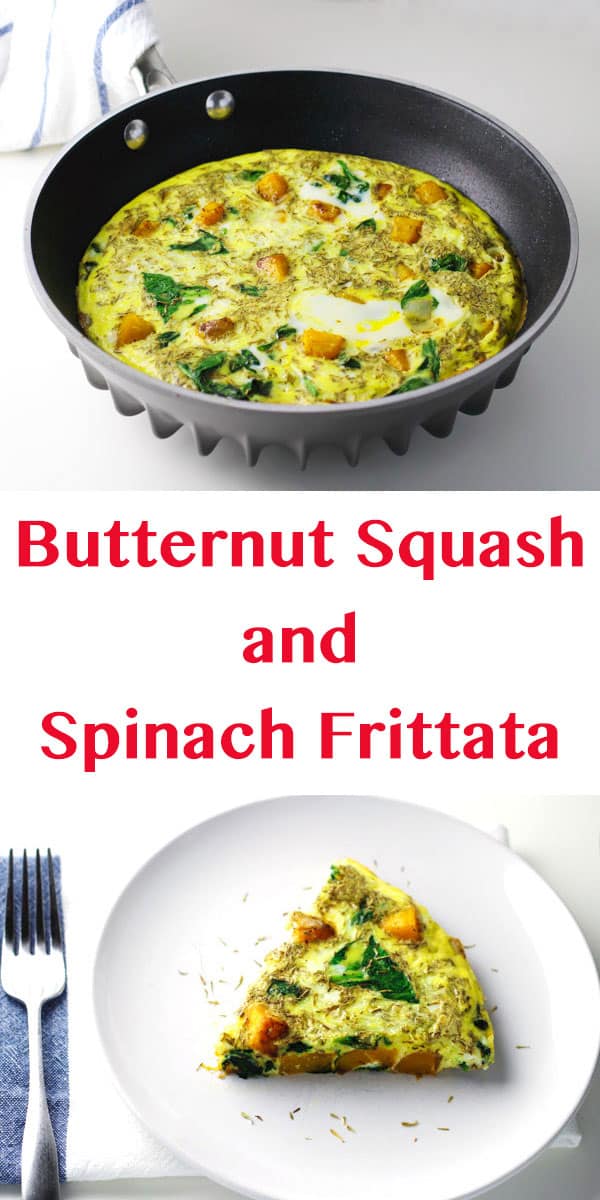 Butternut Squash and Spinach Frittata