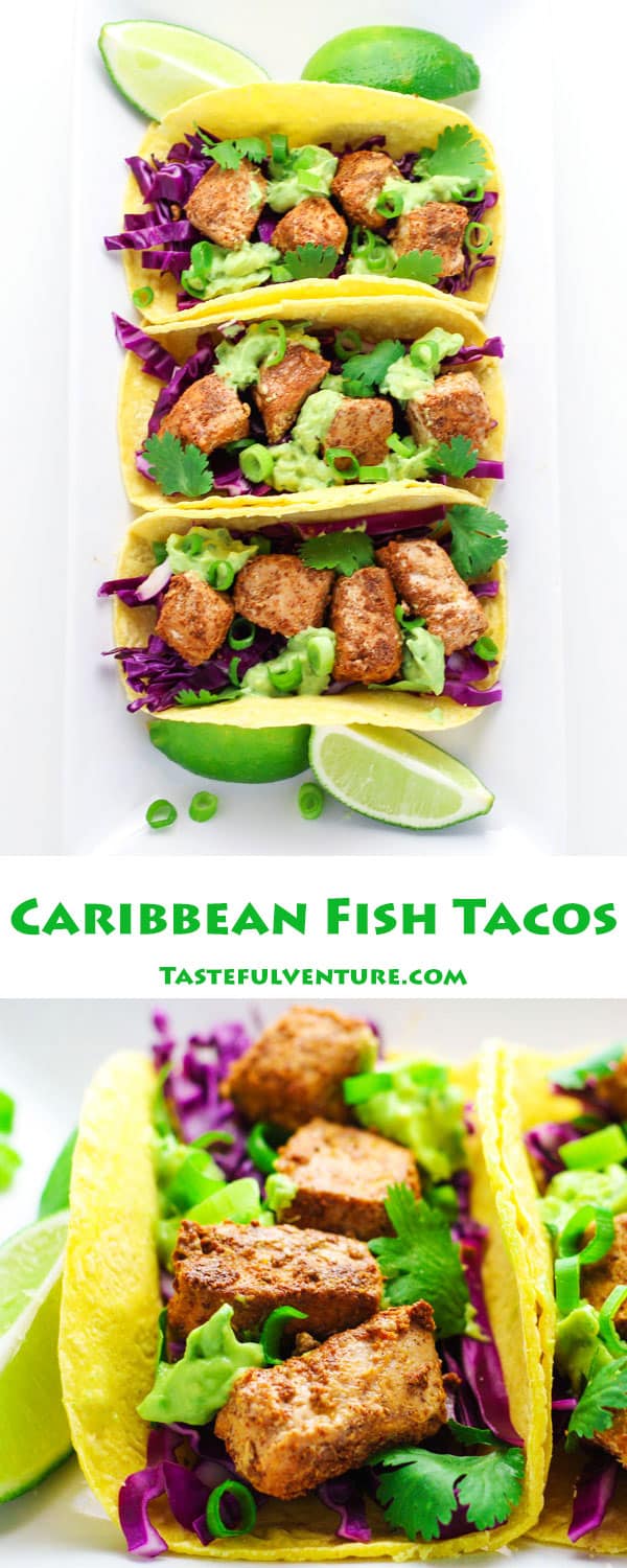 Caribbean Fish Tacos 