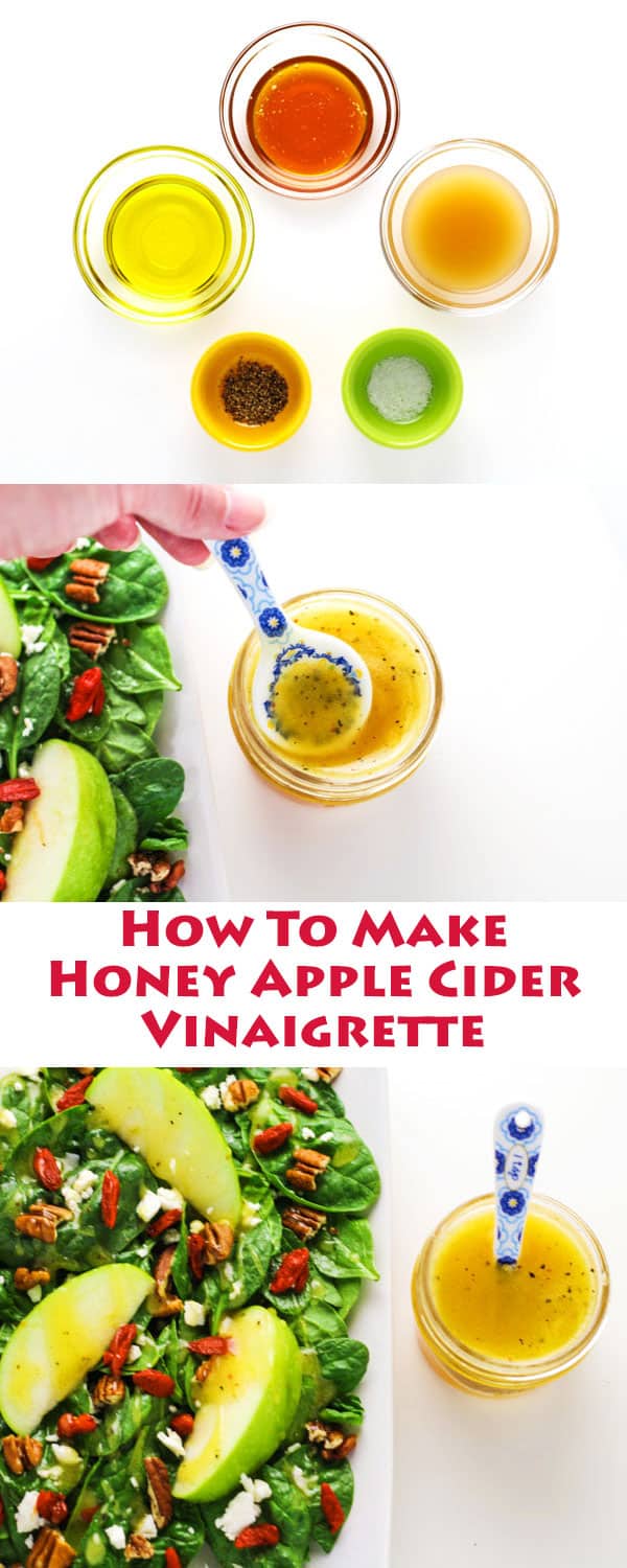 How To Make Honey Apple Cider Vinaigrette