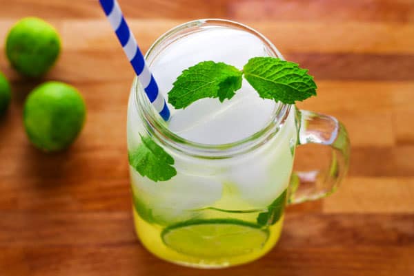 Mason Jar Mojitos - 4 Ways! We made all four of these and they were a hit at our summer party! Coconut, Pineapple, Key Lime, and the Classic Mojito. | Tastefulventure.com