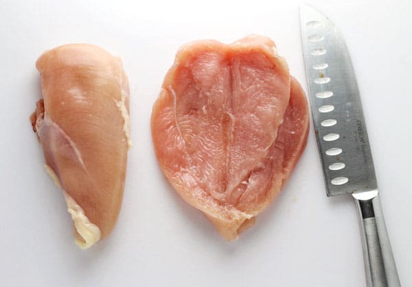 butterfly chicken breasts