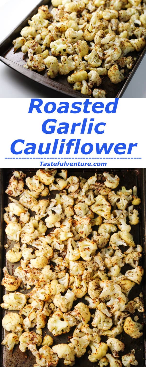 Roasted Garlic Cauliflower