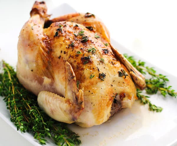 White Wine And Thyme Roasted Cornish Game Hens