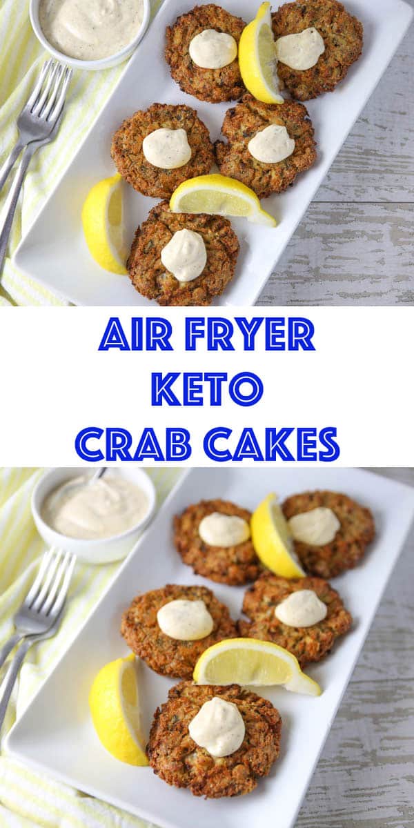 Air Fryer Keto Crab Cakes Tastefulventure