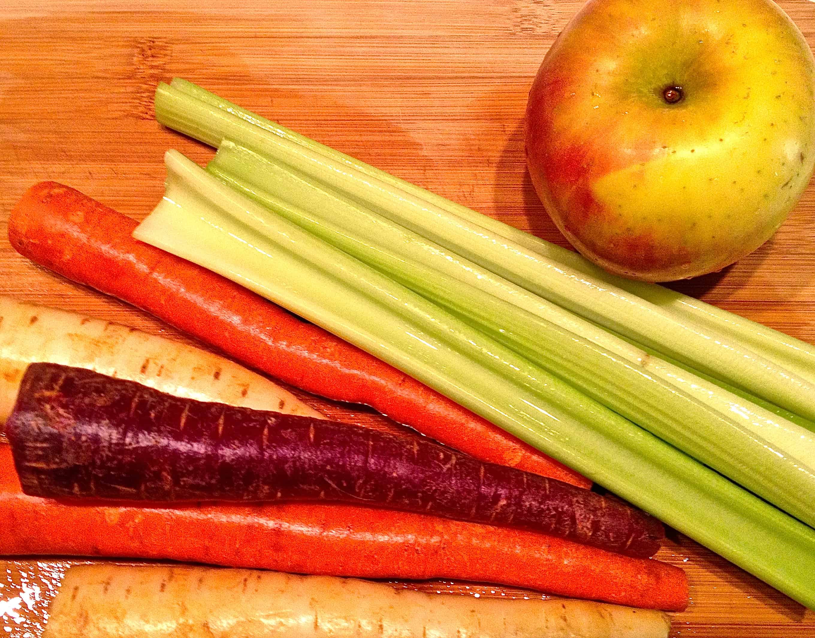 Rainbow Carrot Juice 