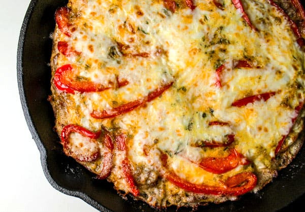 Red Pepper and Sausage Frittata