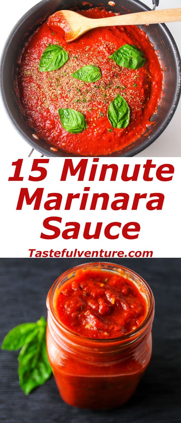 5 Minute Marinara Sauce