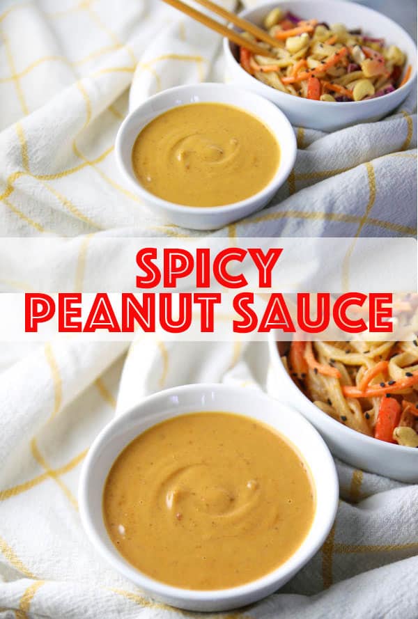 Spicy Peanut Sauce