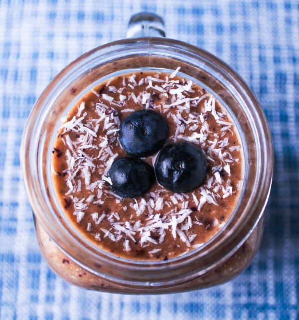 Blueberry Coconut Smoothie 