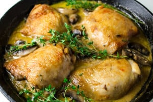 Chicken Thighs Marsala - Tastefulventure