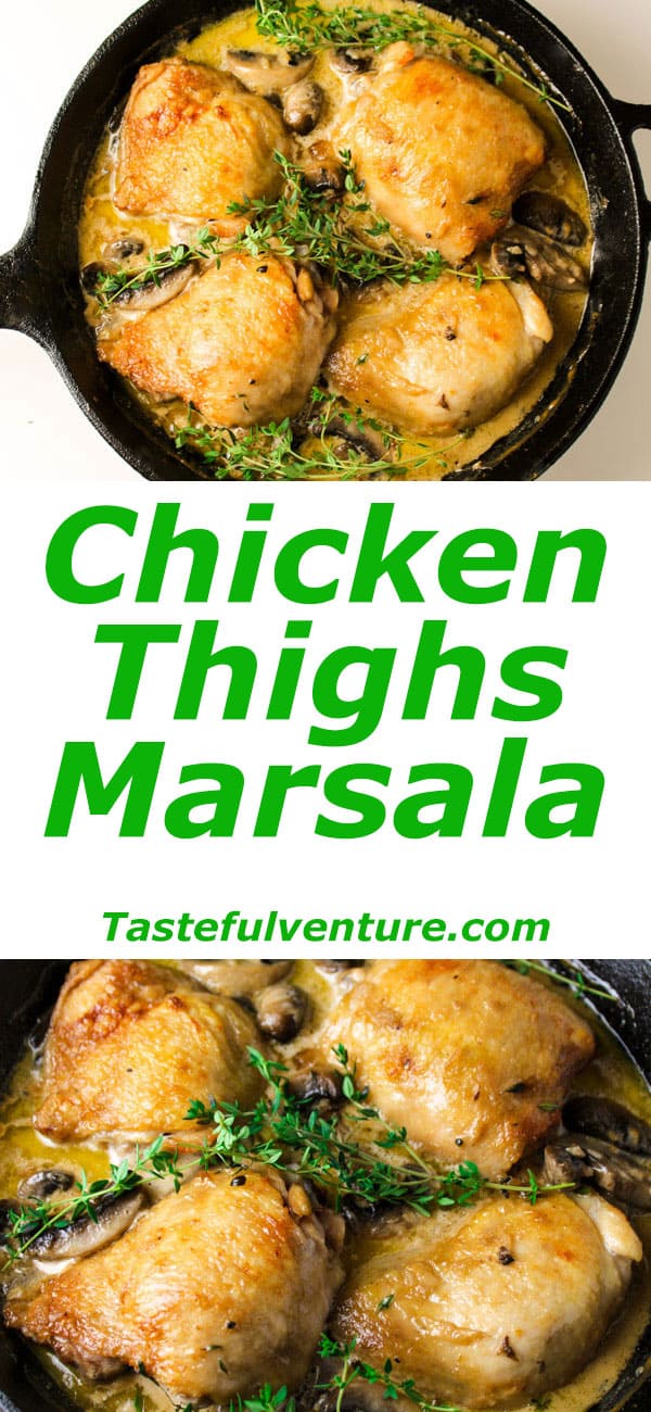 Chicken Thighs Marsala 