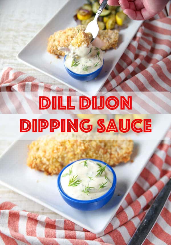 5 Minute Dill Dijon Dipping Sauce