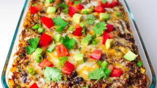 Easy Quinoa Enchilada Casserole Tastefulventure