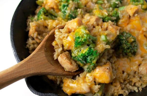 Chipotle Chicken Cheesy Broccoli and Rice