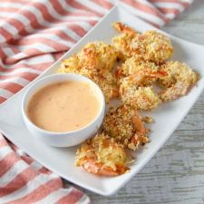 Baked Coconut Shrimp with Spicy Mayo Dipping Sauce image