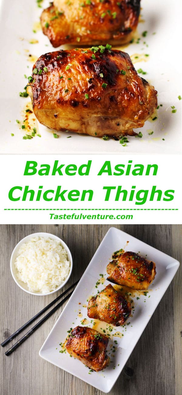 Baked Asian Chicken Thighs,