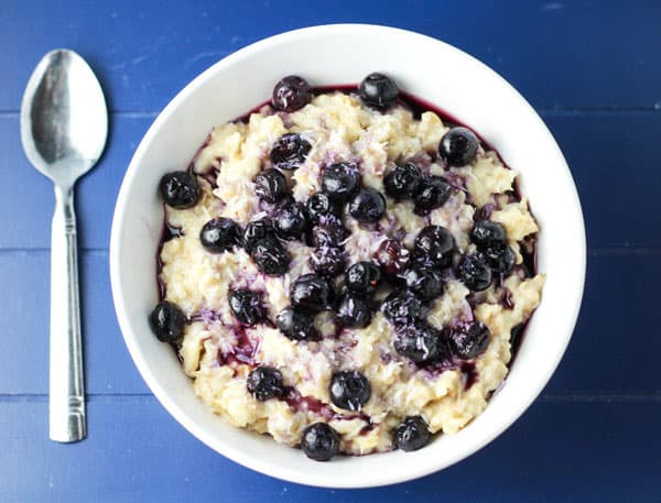 Blueberry Coconut Steel-Cut Oats