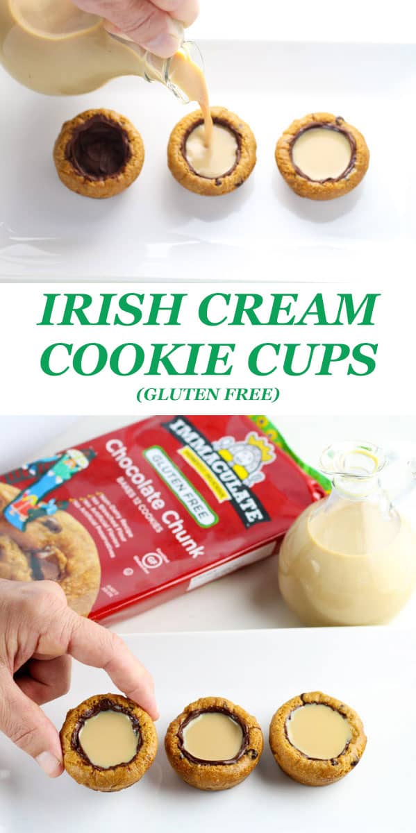 Irish Cream Cookie Cups