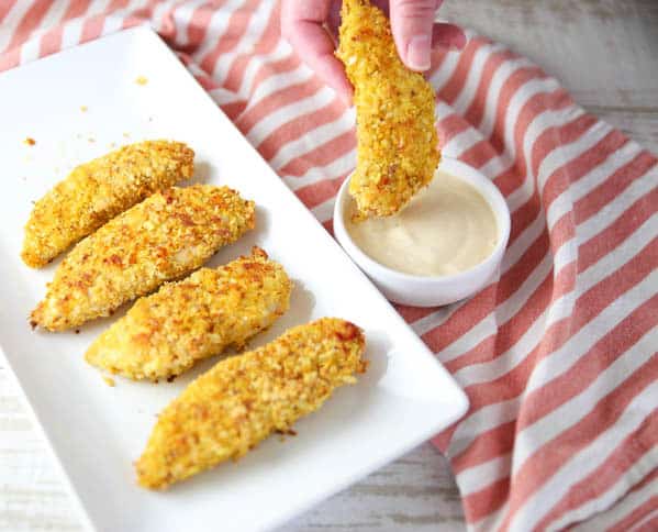 Coconut Curry Almond Chicken Tenders