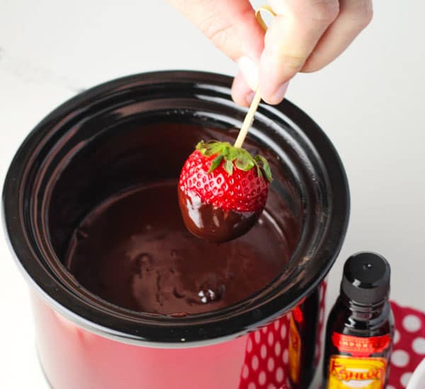 Chocolate and Marshmallow Fluff Fondue for the Little Dipper CrockPot - A  Year of Slow Cooking