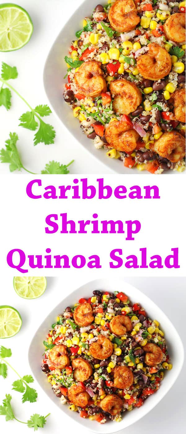 Caribbean Shrimp Salad with Key Lime Vinaigrette