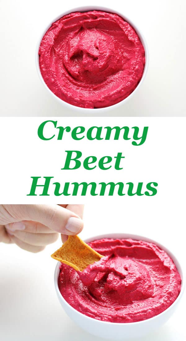 Creamy Beet Hummus 