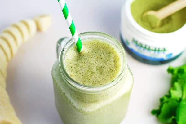 Matcha Green Tea Smoothie - Detoxifying