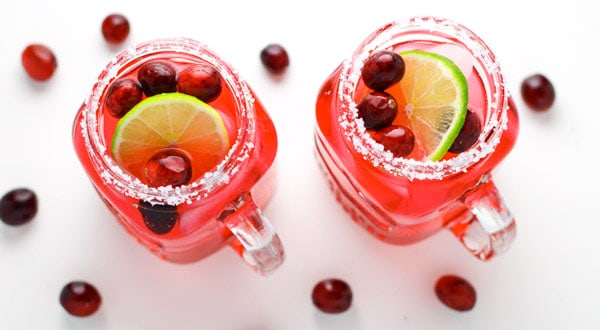 Festive Cranberry Margarita