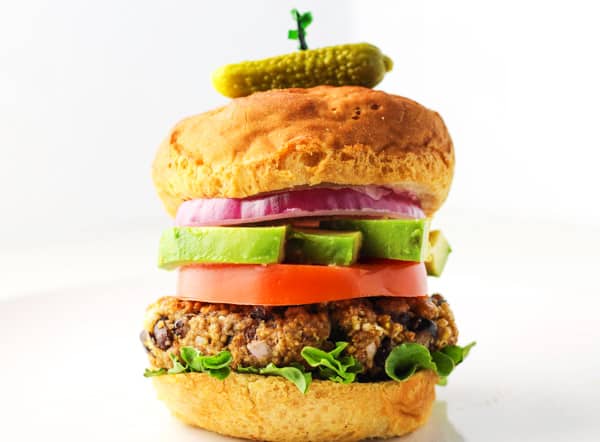 These are seriously THE BEST Gluten Free Black Bean Burgers!