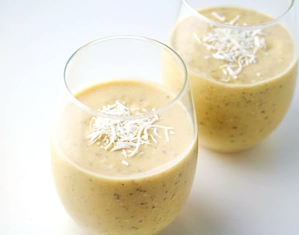 Mango and Coconut Recovery Smoothie - JT's Coconut Essence