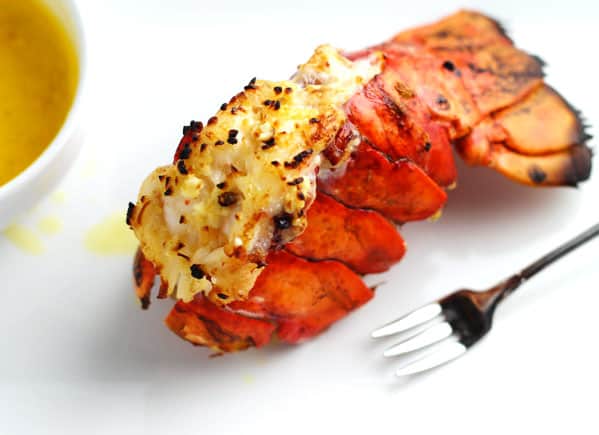 Perfectly Broiled Lobster Tail