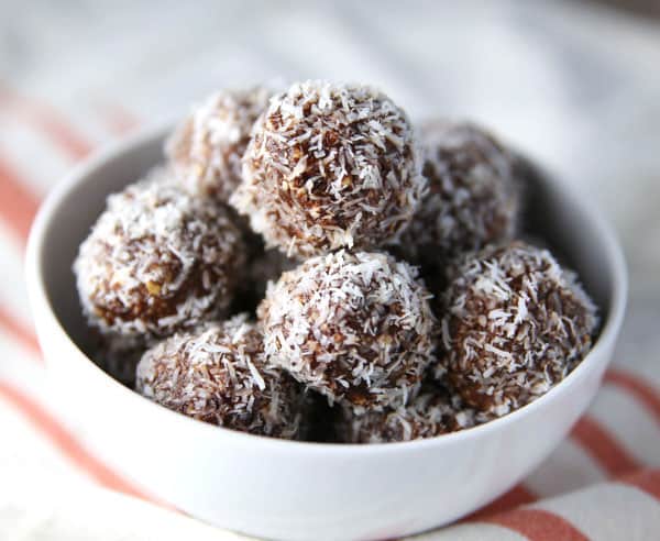 Coconut Cashew Date Balls