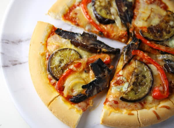 Finally a Roasted Vegetable Pizza that is super delicious and Gluten Free!!