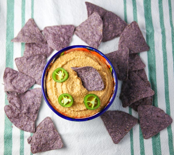 This Vegan Jalapeño Cashew "Cheese" Dip is loaded with flavor. This will be a hit at your next party for sure!