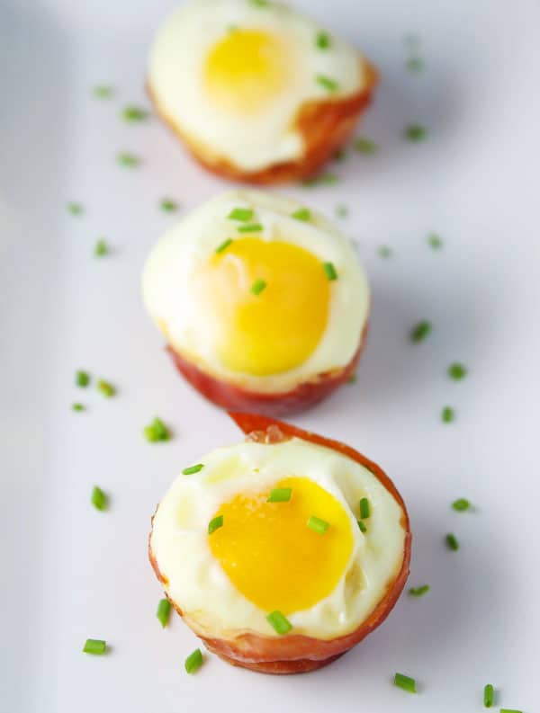 These Prosciutto Cheese Egg Cups are super easy to make. This is perfect for meal prepping and is a great Low Carb Breakfast!