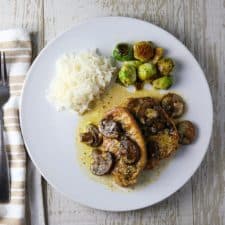 Slow Cooker Pork Chops Marsala image