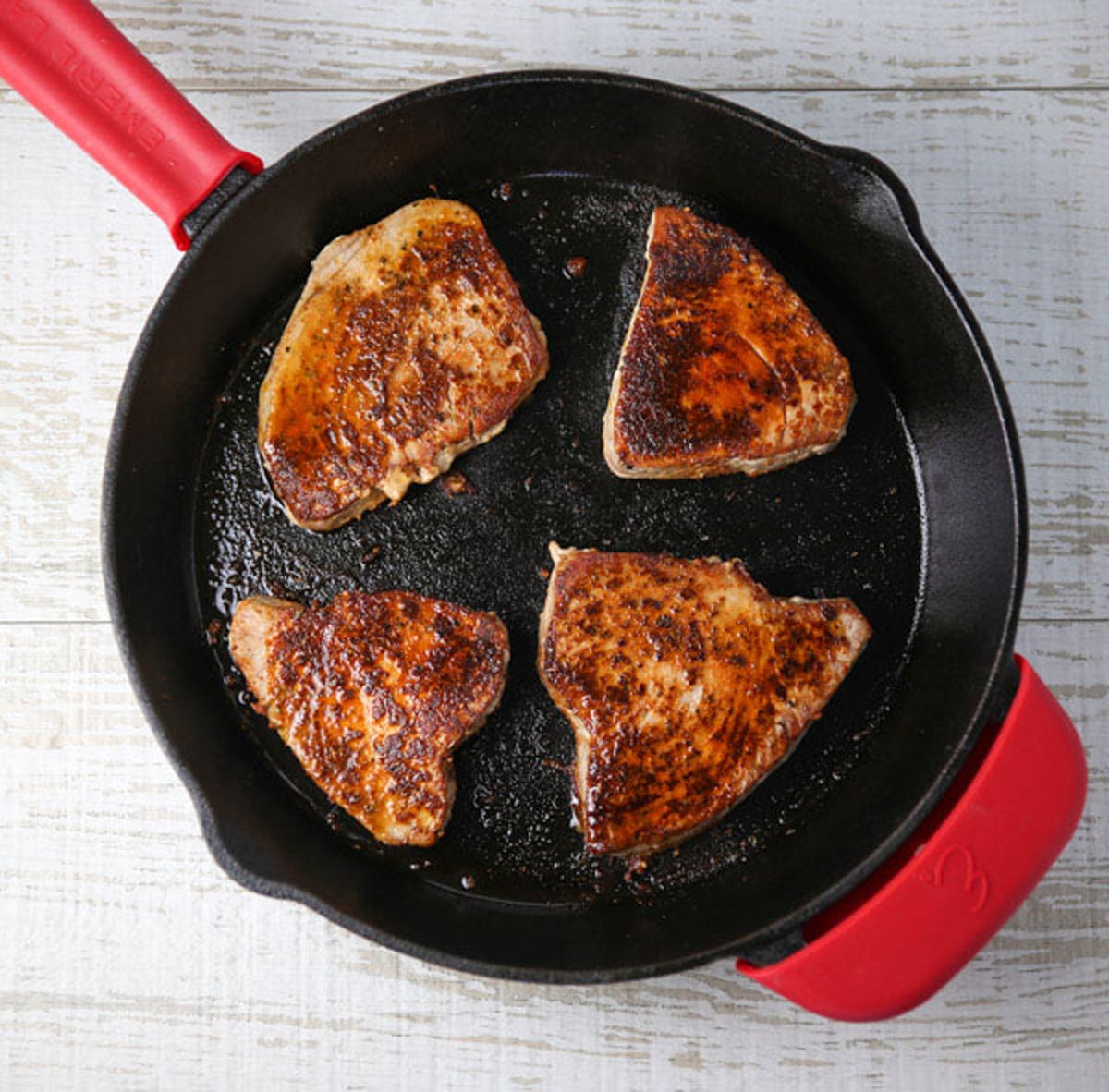 blackened tuna steaks