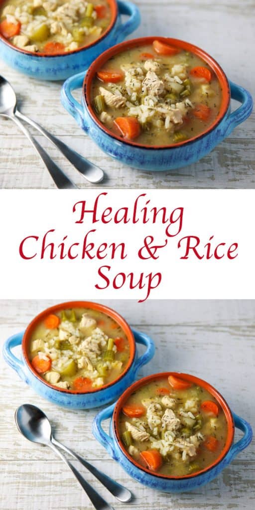 Healing Chicken and Rice Soup - Tastefulventure