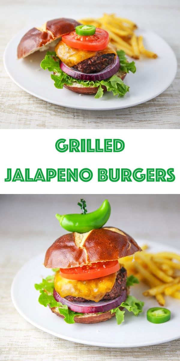 Grilled Jalapeño Burgers