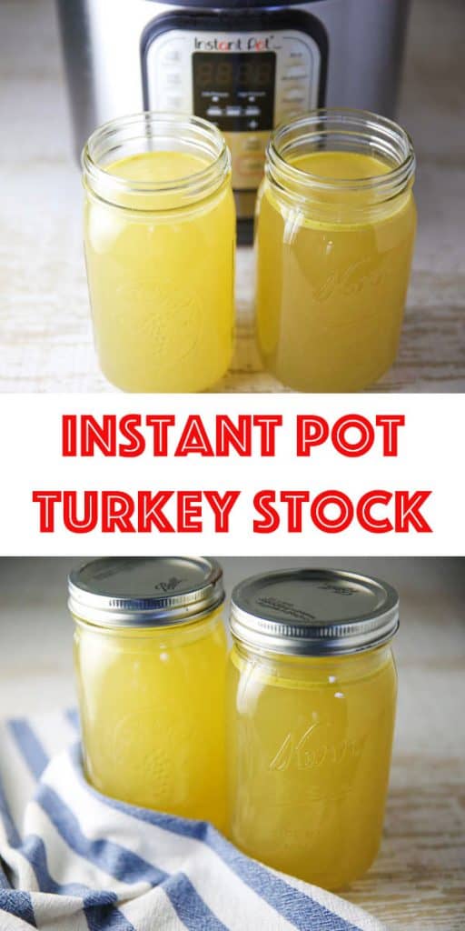 Instant Pot Turkey Stock - Tastefulventure