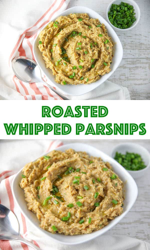 Roasted Whipped Parsnips