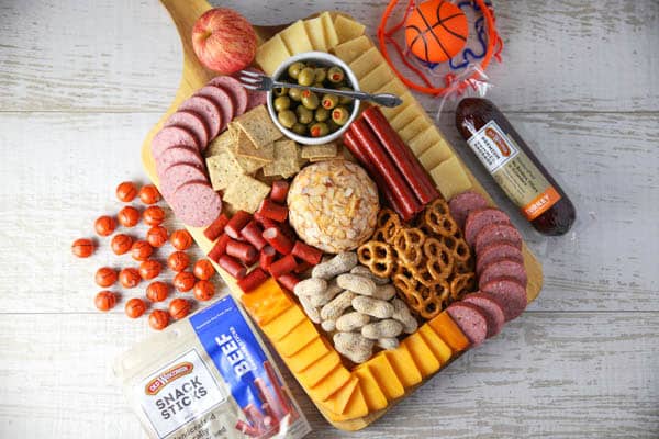 March Hoops Charcuterie Board