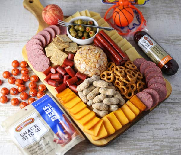 March Hoops Charcuterie Board